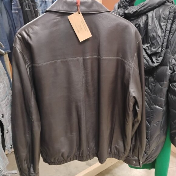 LORD & TAYLOR GENUINE LEATHER JACKET (MEN’S) - Picture 3 of 5